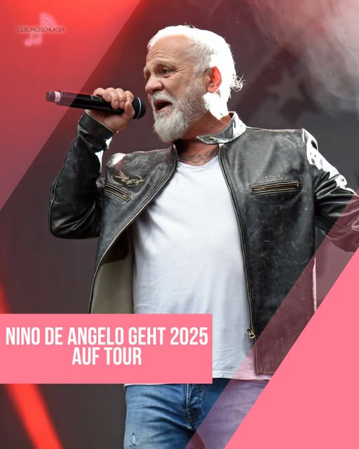 Nino de Angelo geht 2025 auf Tour – mit ganz besonderem Überraschungsgast