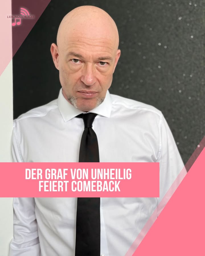 Der Graf von Unheilig feiert Comeback – neue Musik, Arena-Tour und ehrliches Statement zur Veränderung