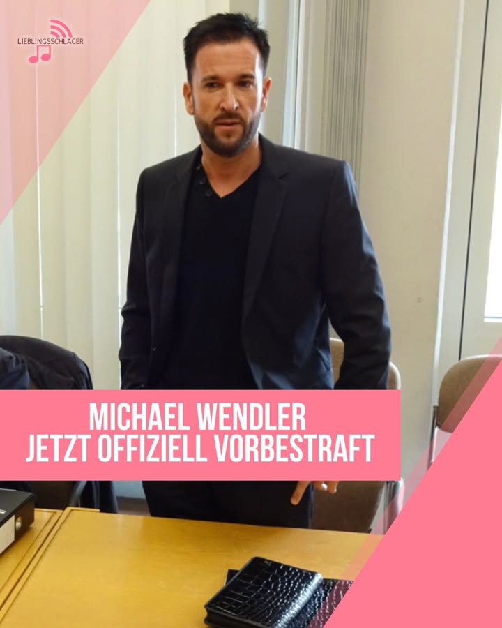 Michael Wendler jetzt offiziell vorbestraft – Urteil rechtskräftig