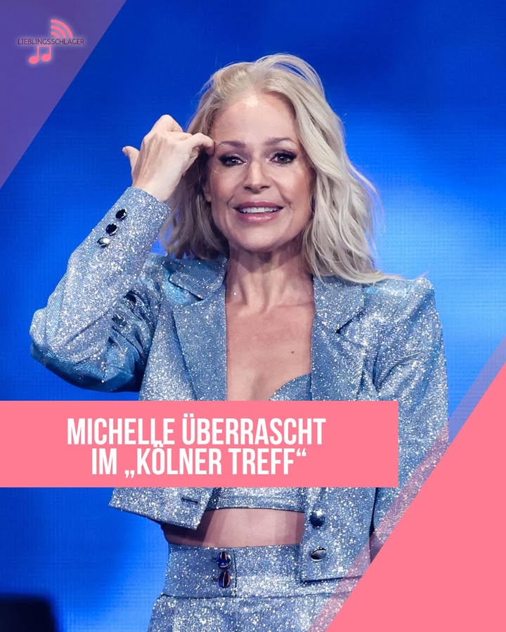 Michelle überrascht im „Kölner Treff“