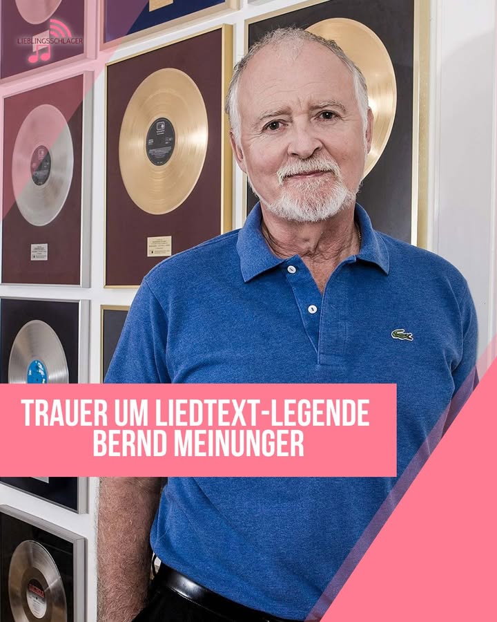 Trauer um Liedtext-Legende Bernd Meinunger