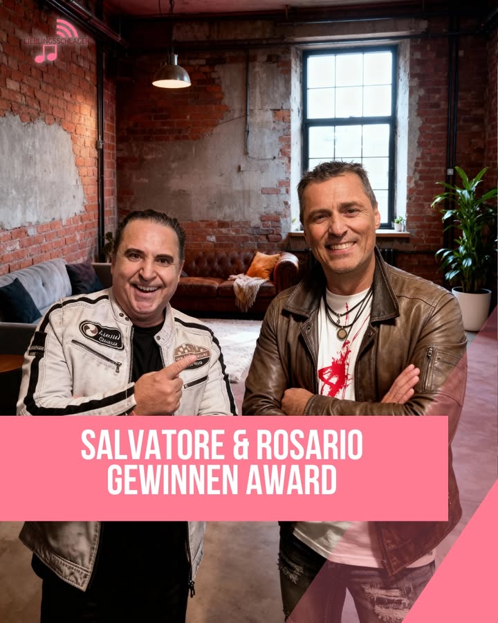 Salvatore & Rosario – voller Freude über ihren Top of the Mountain Award 🏆