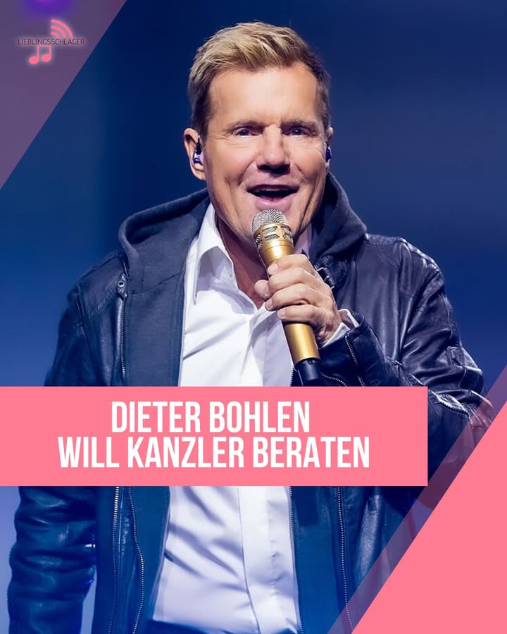 Dieter Bohlen will Politik beraten