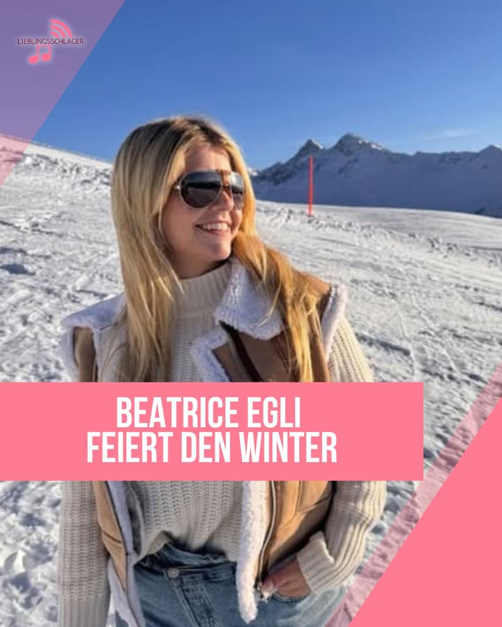 Beatrice Egli feiert den Winter