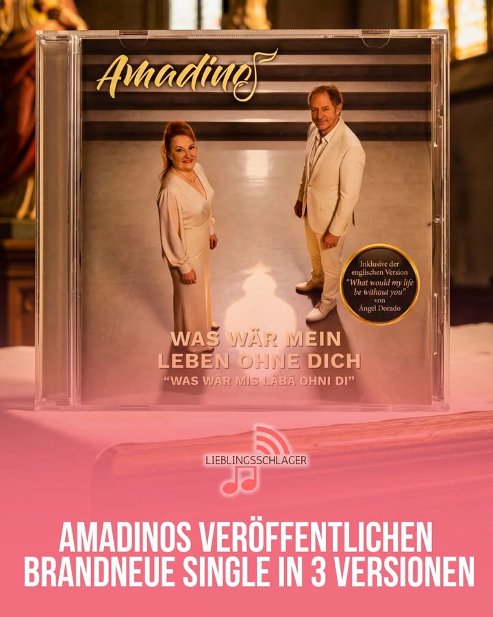 Die Amadinos veröffentlichen brandneue Single „Was wär mein Leben ohne dich“ bereits am 23.01.26 – Ein musikalisches Dankeschön an den Glaub…