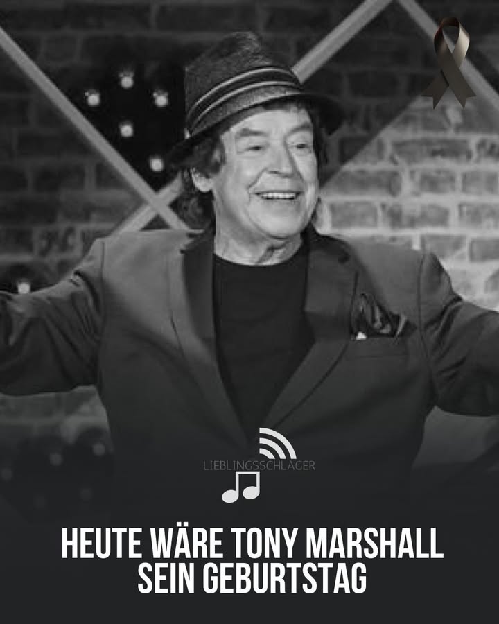 Heute wäre der Geburtstag von Tony Marshall.