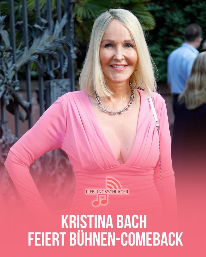 Kristina Bach feiert Bühnen-Comeback