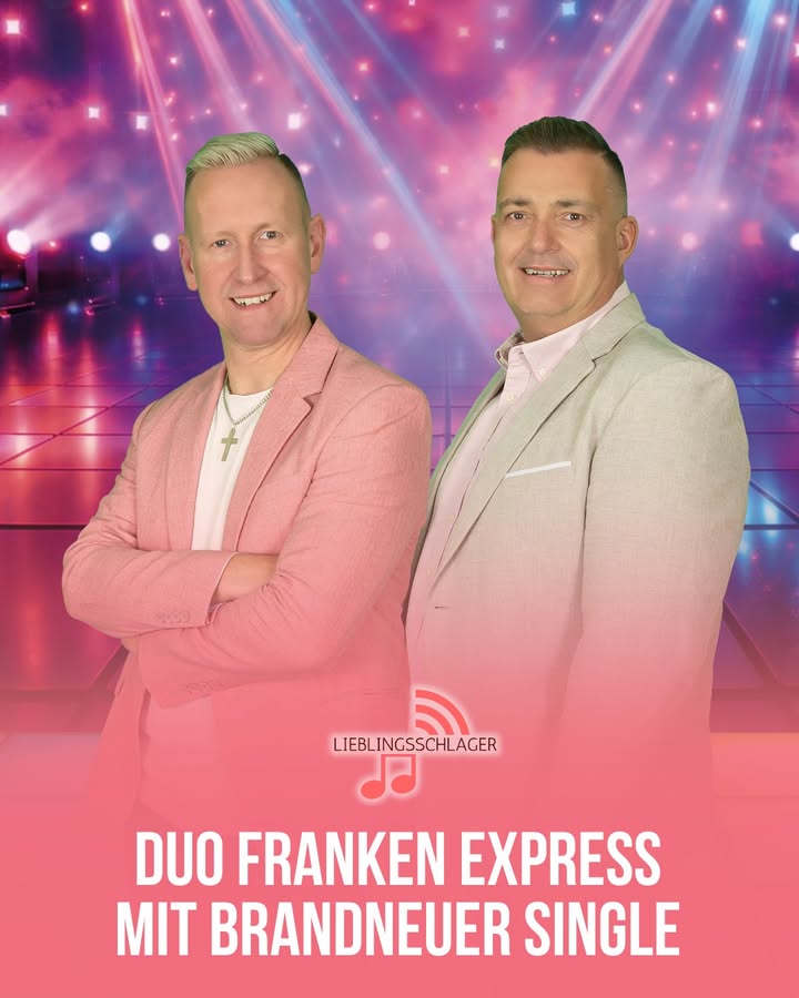DUO FRANKEN EXPRESS präsentieren ihre neue Single „Komm lass uns tanzen“