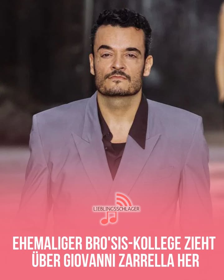 Ehemaliger Bro'Sis-Kollege zieht über Giovanni Zarrella her