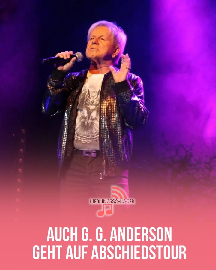 Auch G.G. Anderson geht auf Abschiedstour