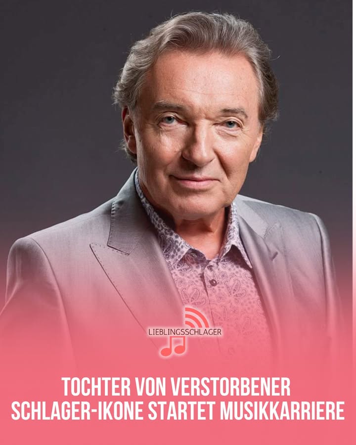 Tochter von verstorbener Schlager-Ikone startet Musikkarriere