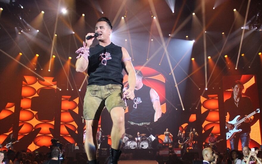 Unwetter-Chaos bei Andreas Gabaliers Tour-Finale