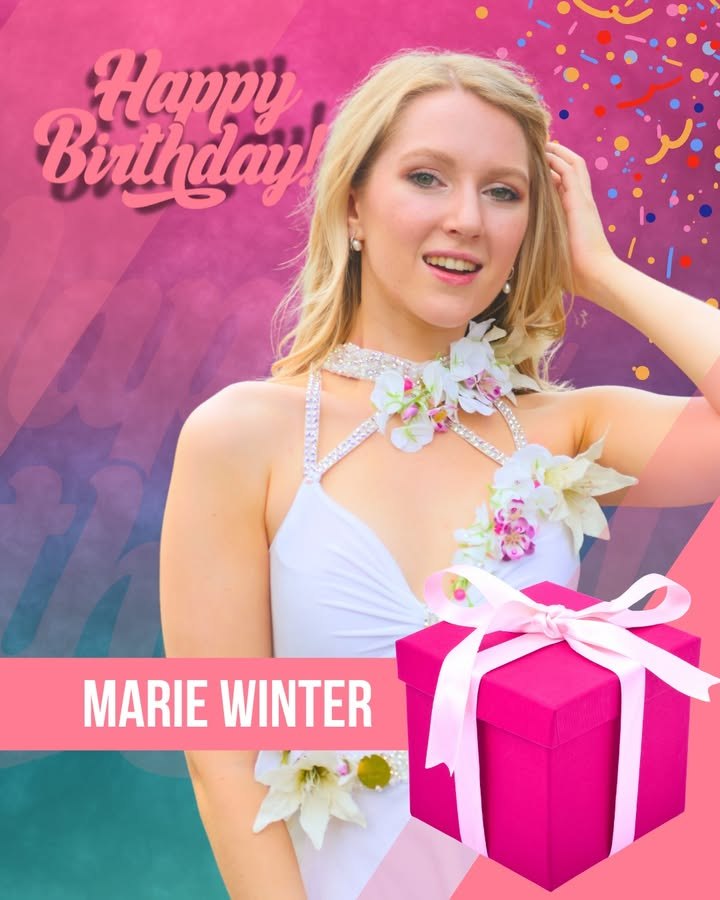 🎉✨ Herzlichen Glückwunsch zum Geburtstag, liebe Marie Winter! ✨🎉