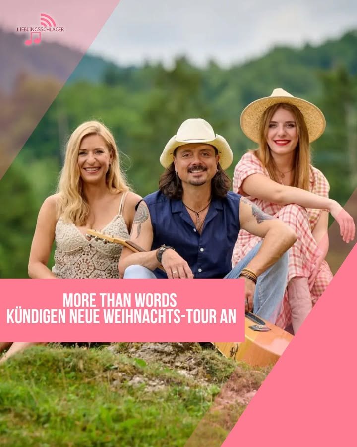More Than Words kündigen neue Weihnachts-Tour an