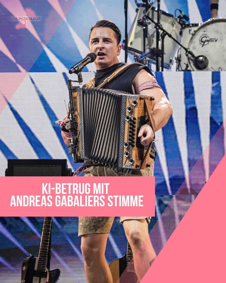 KI-Betrug mit Andreas Gabaliers Stimme