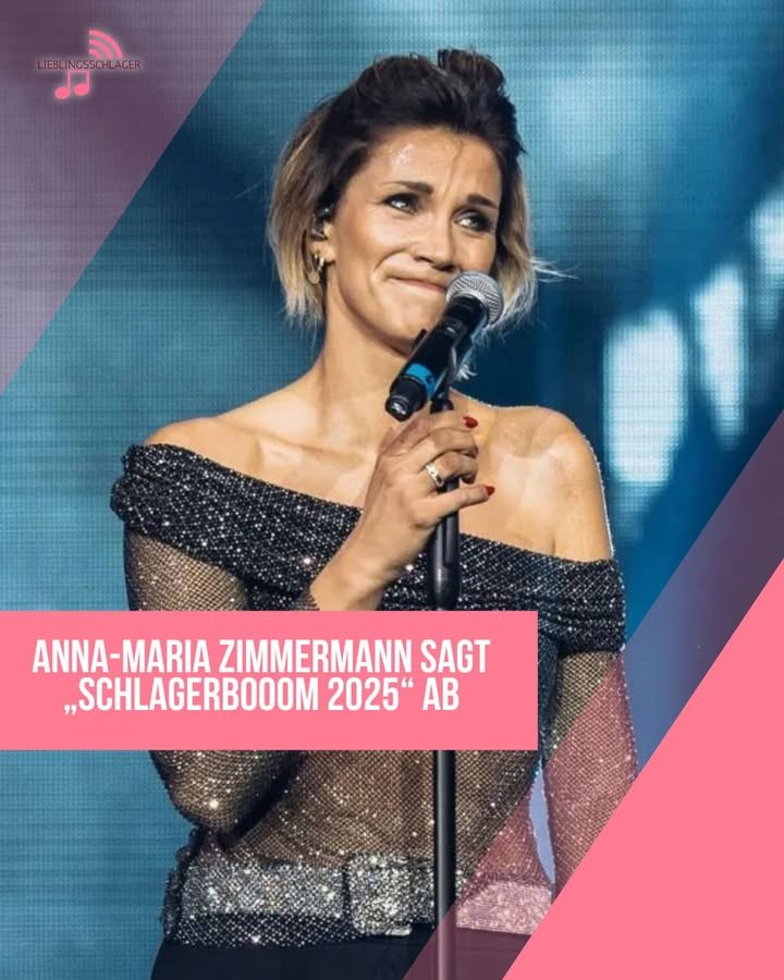 Anna-Maria Zimmermann sagt „Schlagerbooom 2025“ überraschend ab!