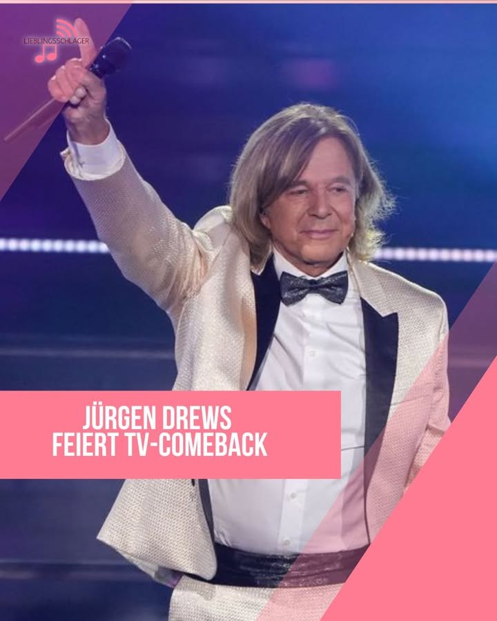 Jürgen Drews feiert TV-Comeback – für Heidi Klum und ihr „HeidiFest“