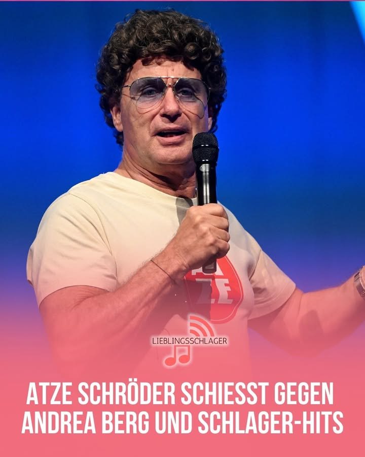 „So blöd kann doch keine sein“ – Atze Schröder schießt gegen Andrea Berg und Schlager-Hits