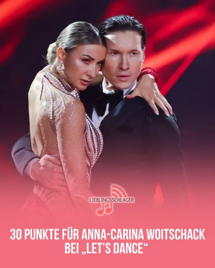 30 Punkte für Anna-Carina Woitschack bei „Let’s Dance“