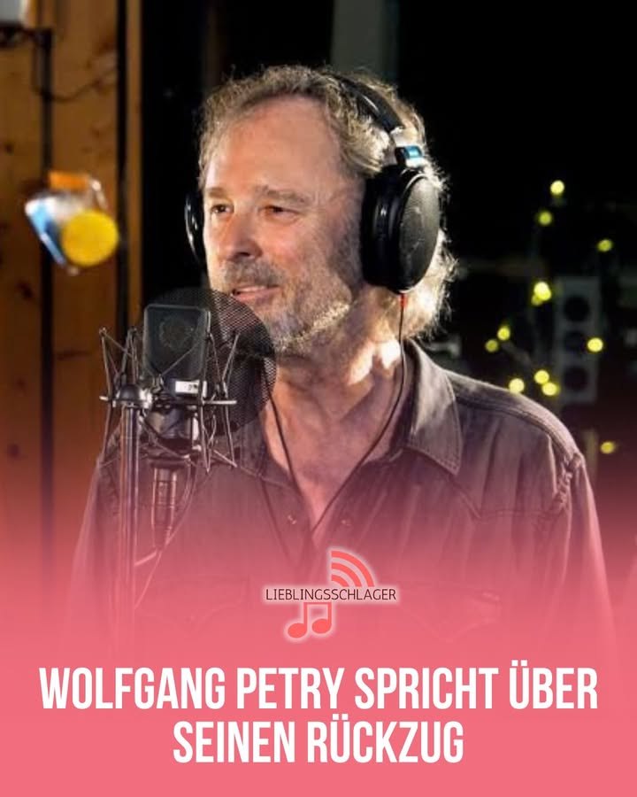 Wolfgang Petry spricht über seinen Rückzug