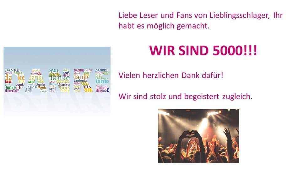 Wir sind überwältigt. Ihr habt es möglich gemacht.