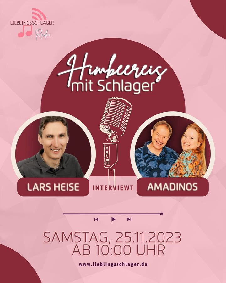 🎶🇨🇭 Hallo Schlagerfans! Eine spannende Sendung wartet diesen Samstag auf euch bei. Wir haben besondere Gäste
