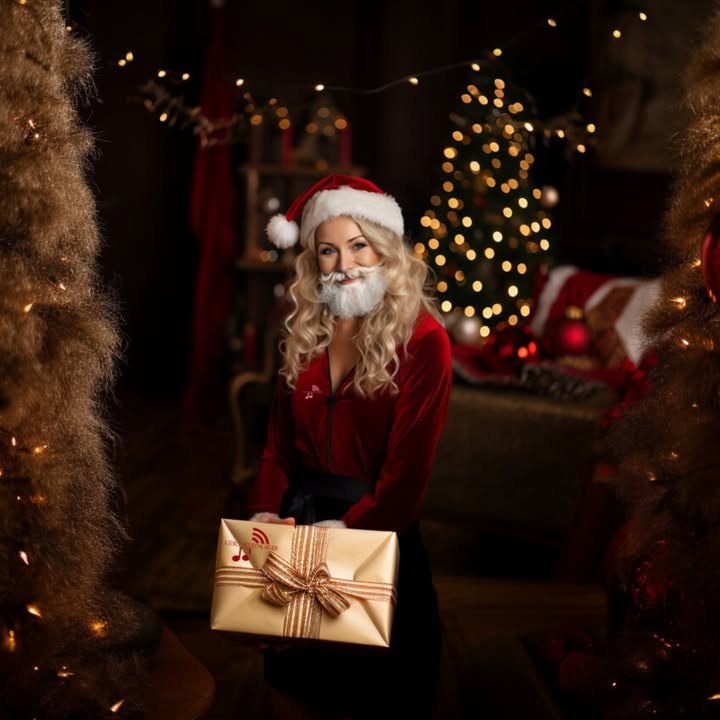 🌟🎄 Unter der Mütze versteckt sich ein Star, der so hell leuchtet wie der Stern von Bethlehem. Irgendwelche Ideen? ✨