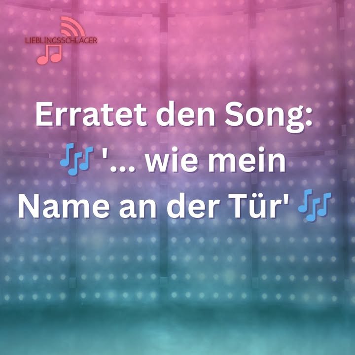 Erratet den Song