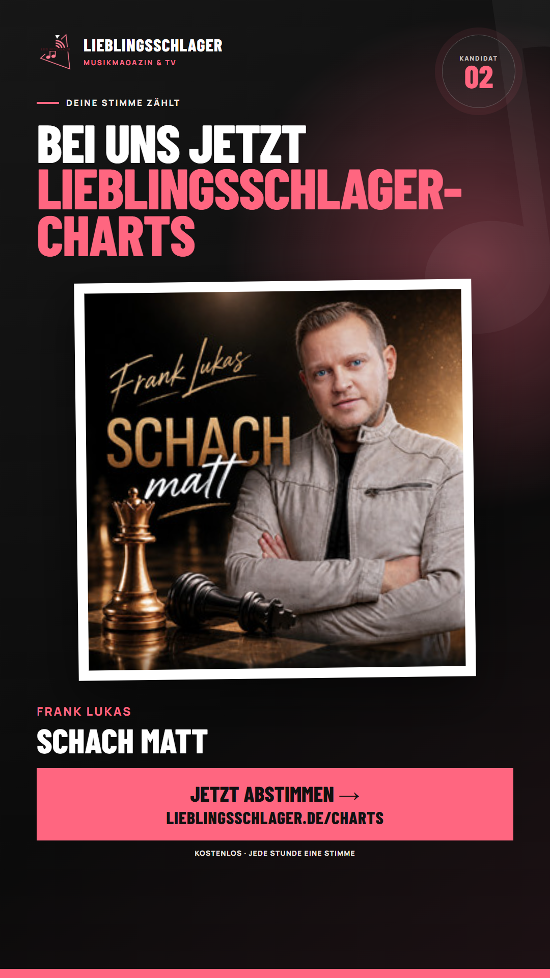 Story-Grafik für Frank Lukas – Schach matt